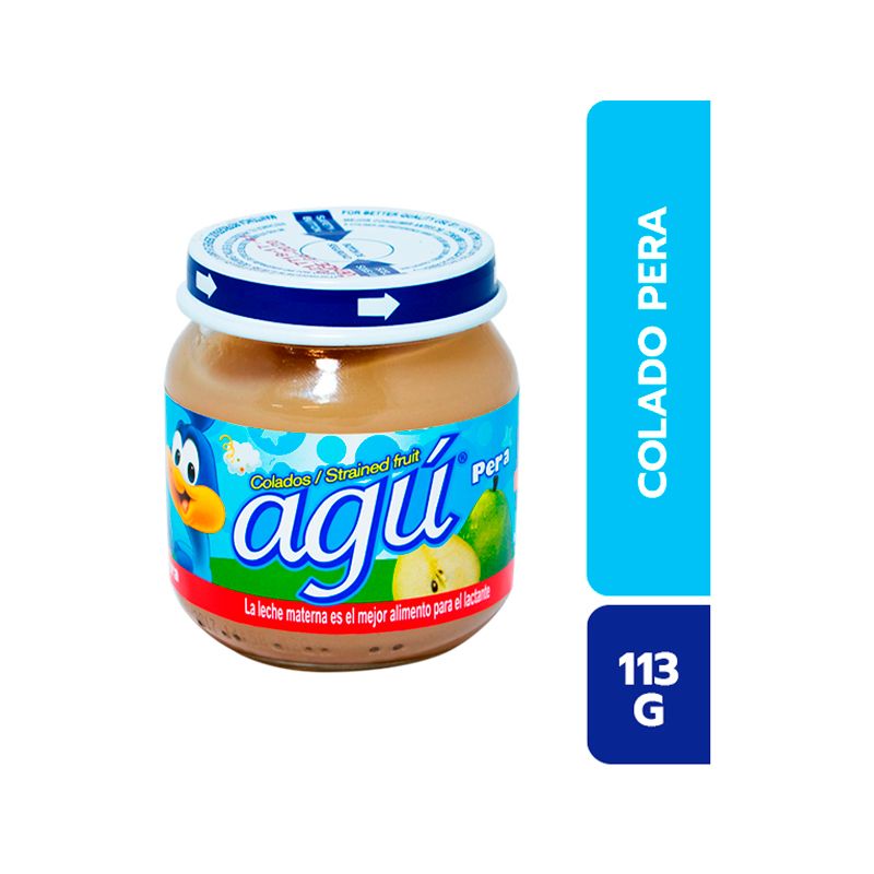 COMPERA Compota de pera Agú 113 mg - Imagen 1