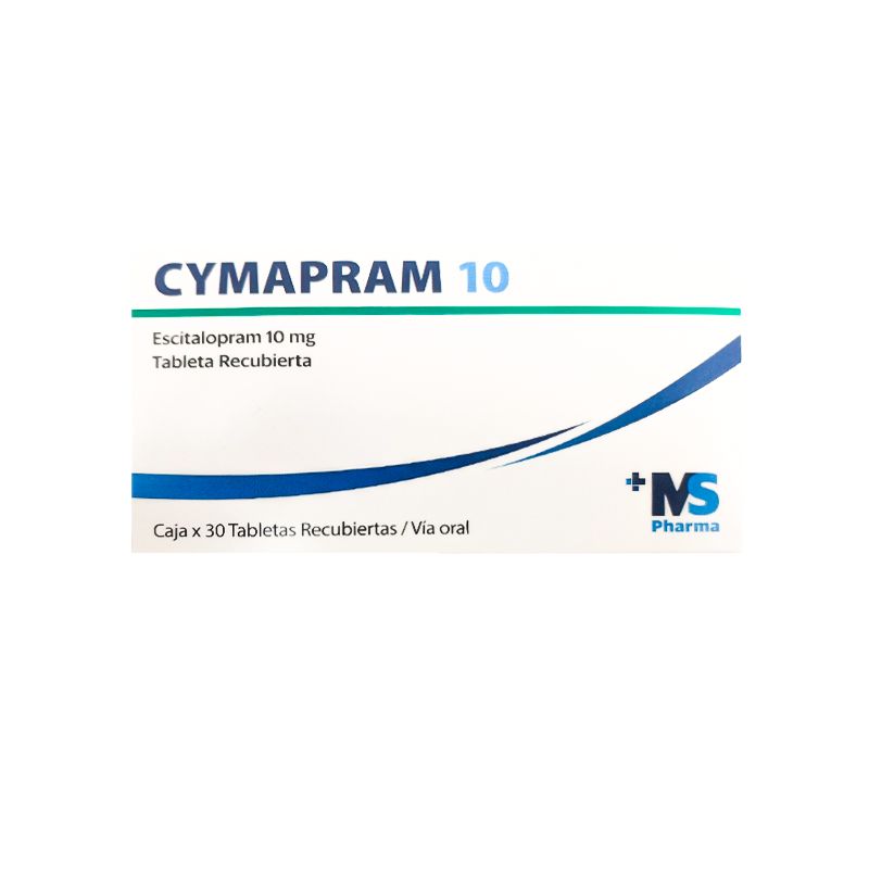 CYMAPRAM 10-compressed CYMAPRAM (ESCITALOPRAM 10MG) - Imagen 1