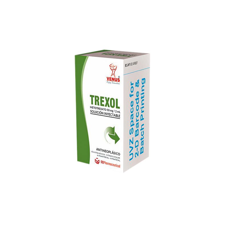 trexol venus-compressed TREXOL (METOTREXATO 50MG/2ML) - Imagen 1