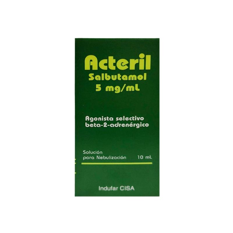 acteril-compressed Acteril (Salbutamol 5mg/ml) - Imagen 1