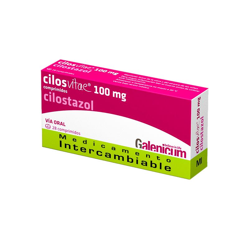 cilostazol 100mg-compressed CILOSVITAE (Cilostazol 100mg ) - Imagen 1