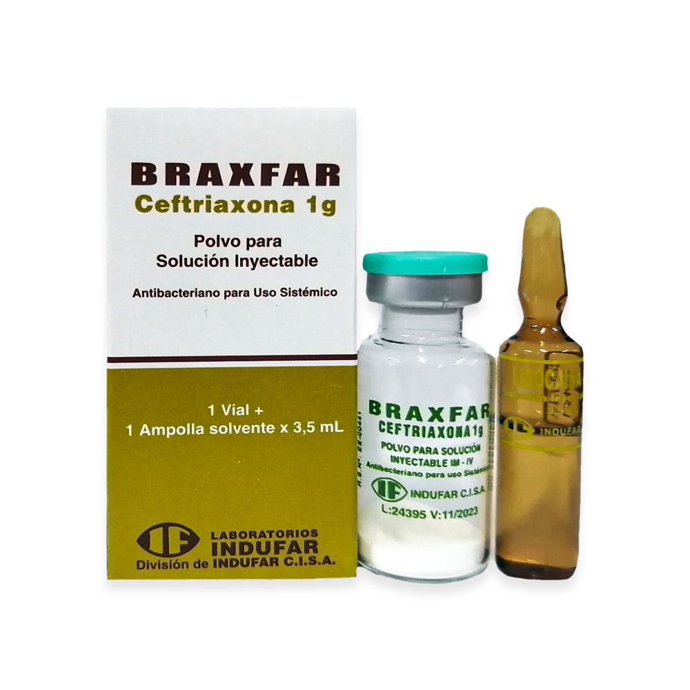 braxfar-compressed BRAXFAR (CEFTRIAXONA 1G) - Imagen 1
