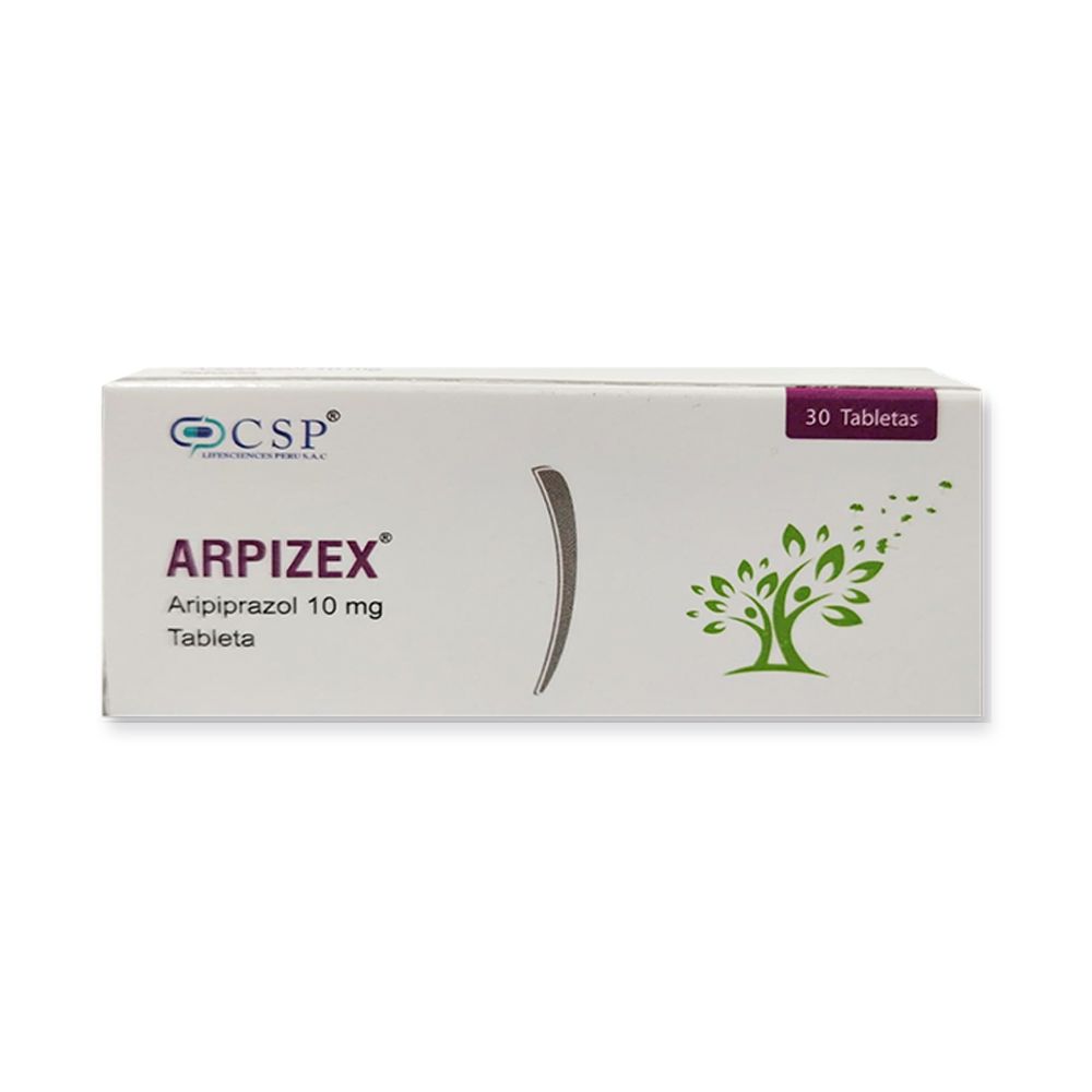 arpizex-compressed ARPIZEX (ARIPRIPAZOL 10MG) - Imagen 1