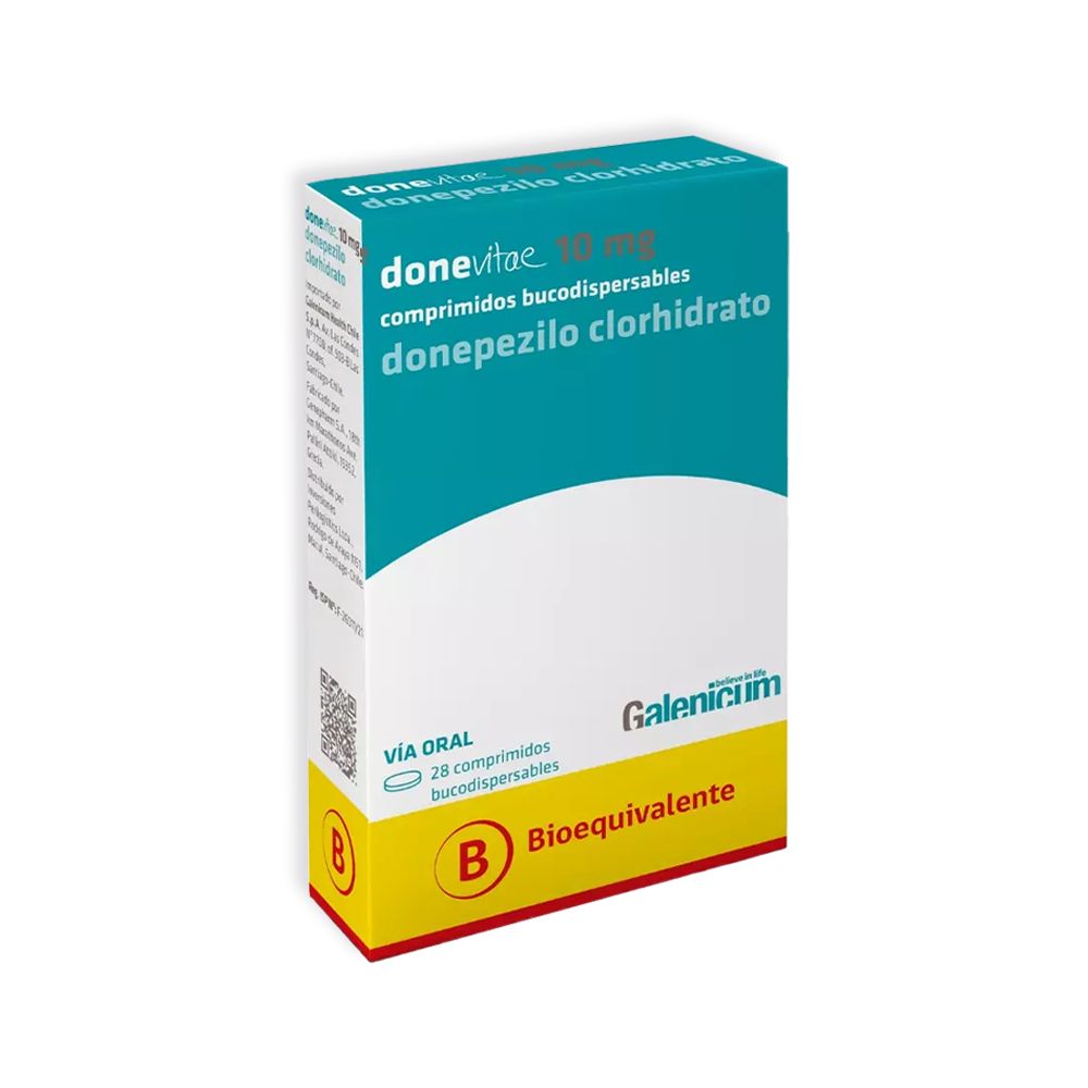 doneviate 10-compressed DONEVITAE (DONEPEZILO 10MG) - Imagen 1