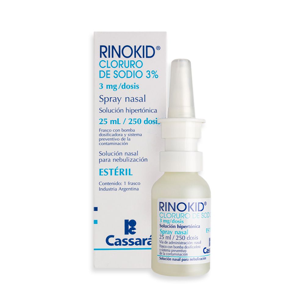rinokid-compressed RINOKID (CLORURO DE SODIO 3 MG / 100 ML) - Imagen 1