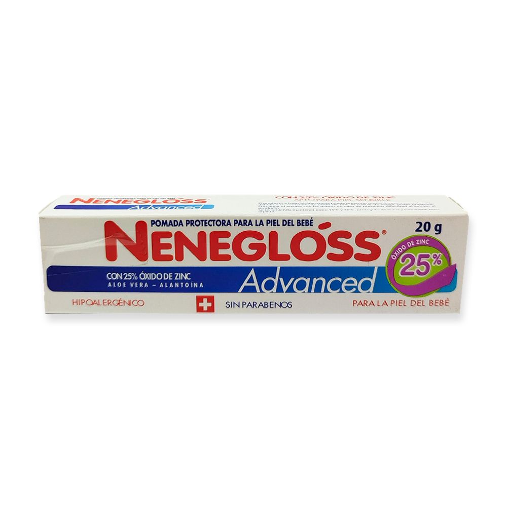 neneglos advance-compressed NENEGLOSS 20G (NENEGLOSS 20G CON OXIDO DE ZINC) - Imagen 1