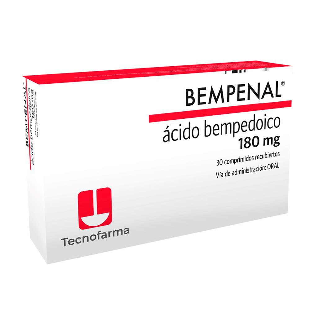 074214L-compressed Bempenal (Acido Bempedoico 180Mg ) - Imagen 1