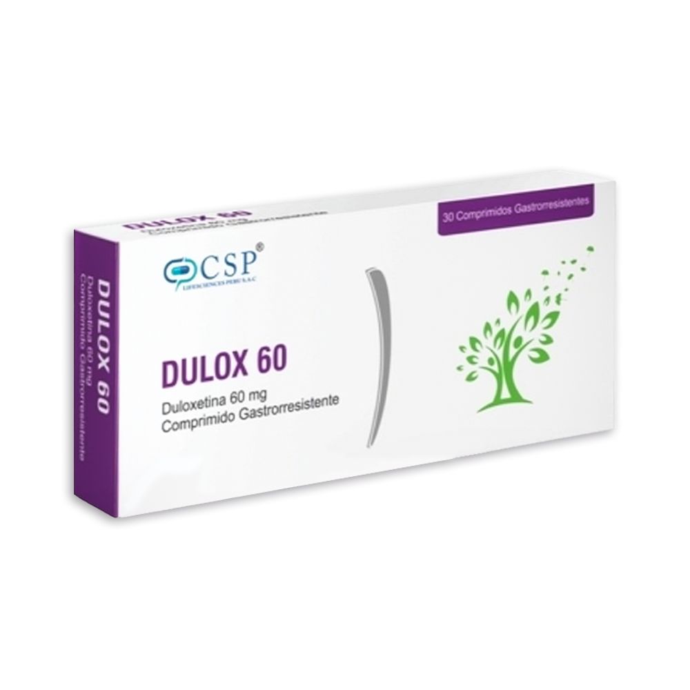 dulox 60- DULOX 60 MG (DULOXETINA 60 MG) - Imagen 1