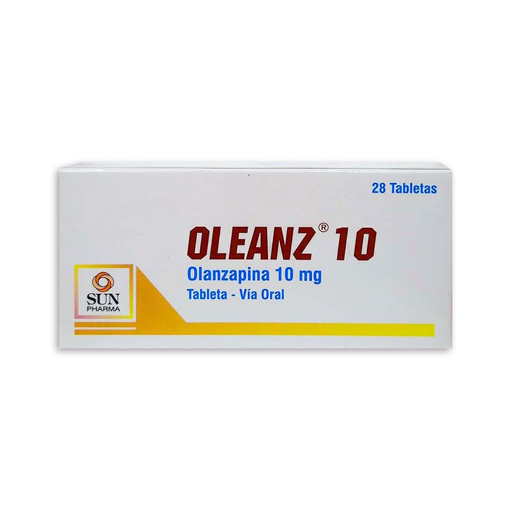oleanz 10- OLEANZ 10 (OLANZAPINA 10MG) - Imagen 1