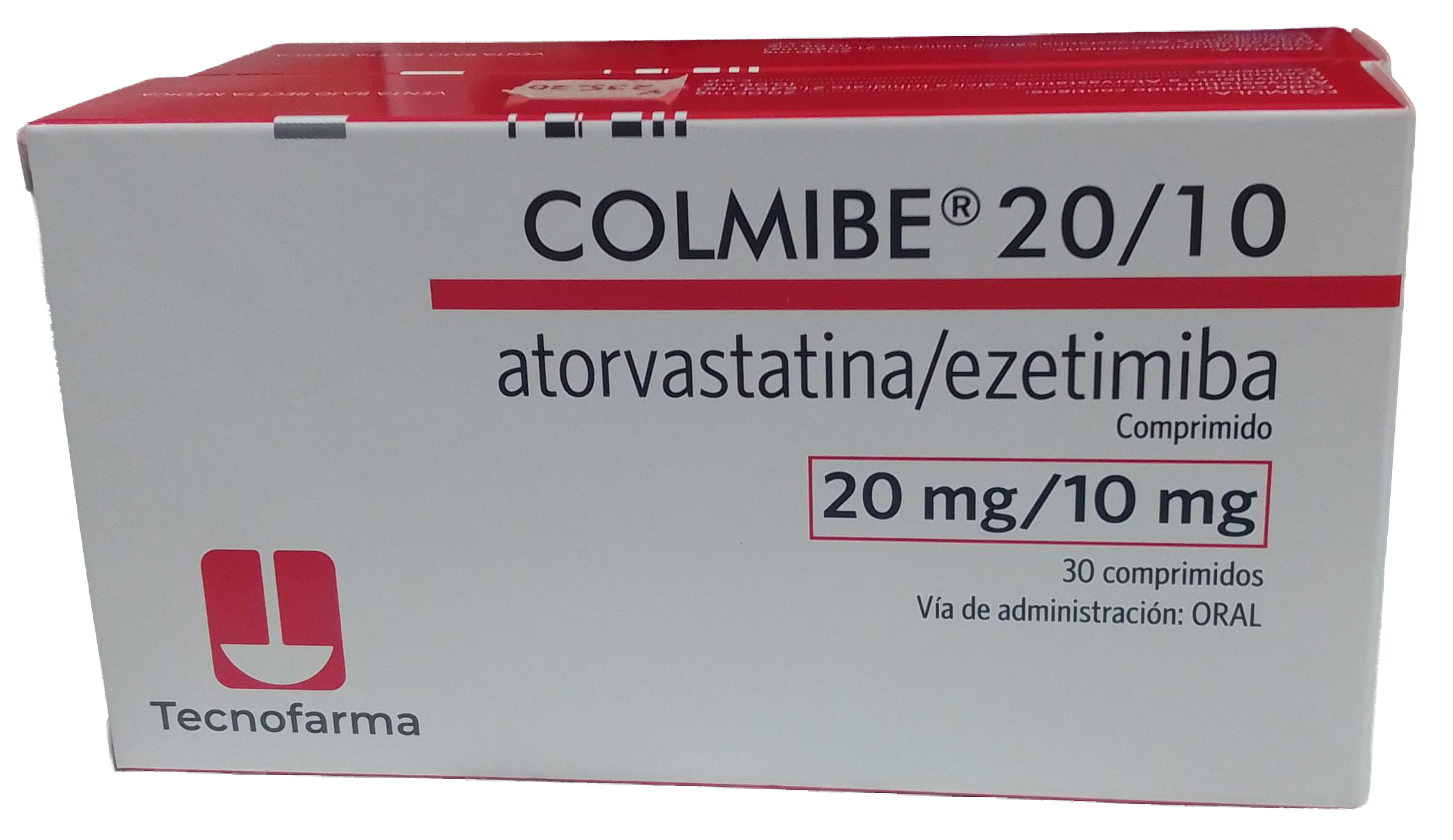 COLMIBE COLMIBE 20/10 (atorvastatina /ezetimiba 20mg/10mg) - Imagen 1