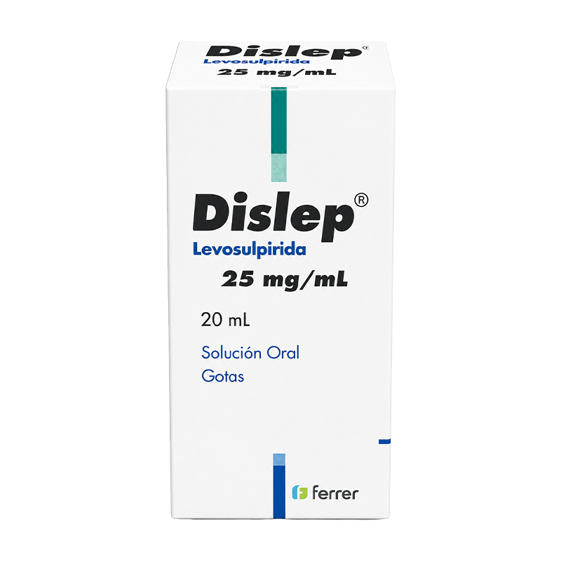 Dislep 25mg DISLEP (LEVOSULPIRIDA 25MG/ML)SOLUCIÓN ORAL GOTAS - Imagen 1
