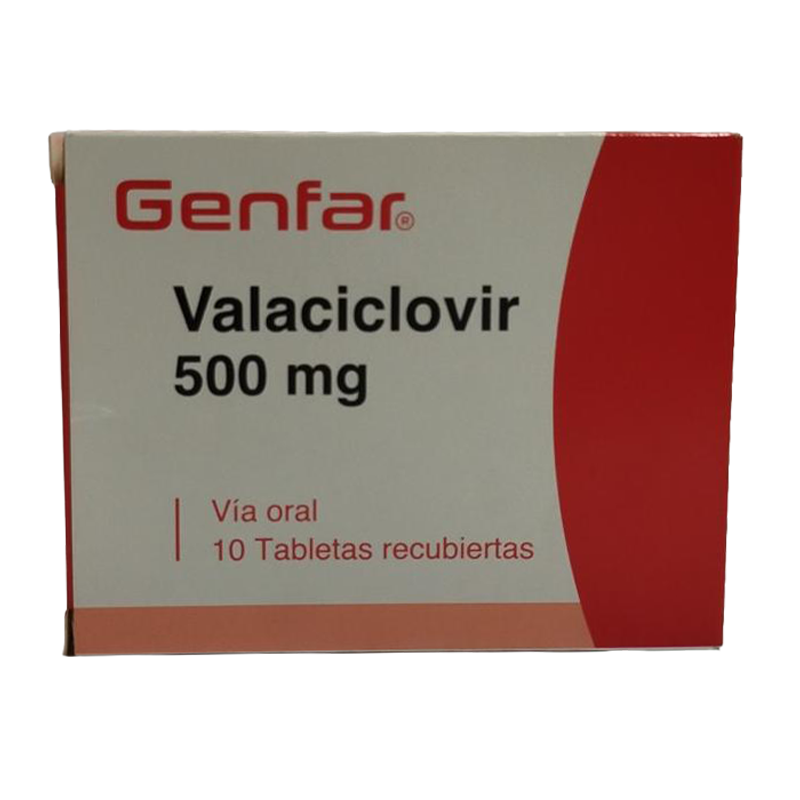 PNG VALACICLOVIR VALACICLOVIR 500MG TABLETA RECUBIERTA - Imagen 1