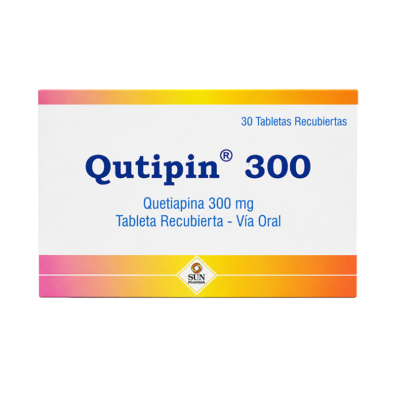 PNG 2 QUTIPIN 300 (QURTIAPINA 300 MG) TABLETA RECUBIERTA - Imagen 1