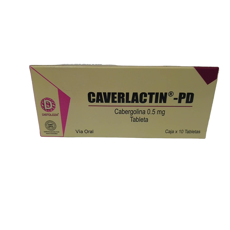 CAVERLACTIN_ CARVELACTIN - PD (CABERGOLINA 0.5 MG) TABLETA - Imagen 1