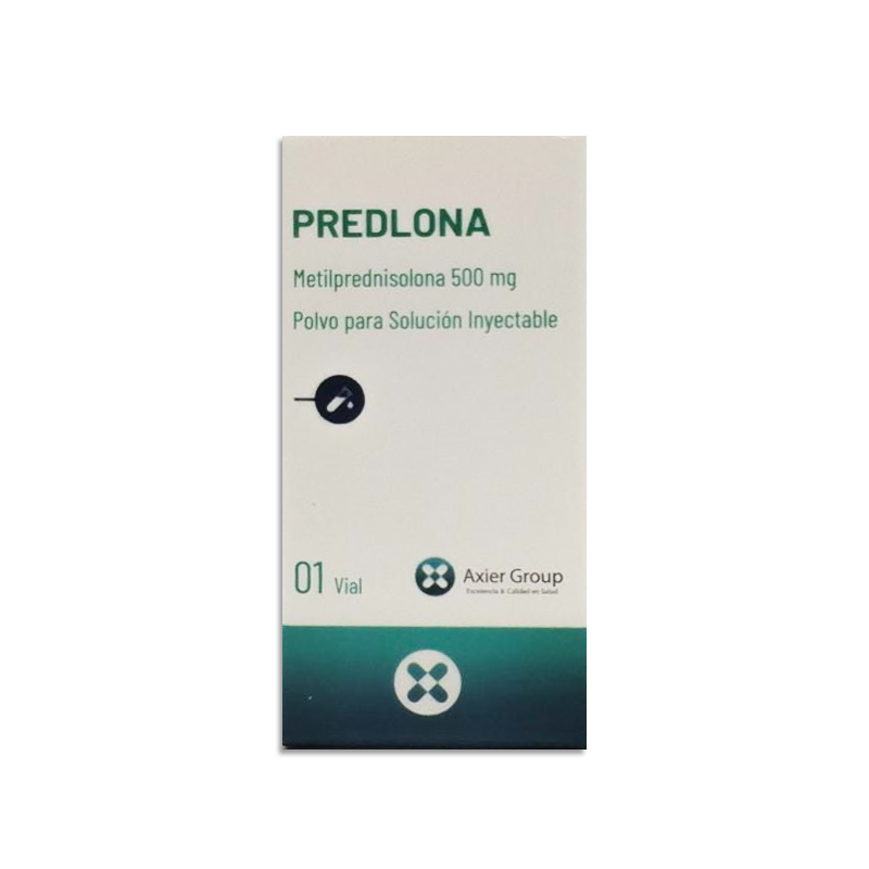 PREDLONA PREDLONA (METILPREDNISOLONA 500 MG POLVO PARA SOLUCIÓN INYECTABLE) VIAL - Imagen 1